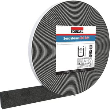 SOUDAL Soudaband 600 BG1 anthrazit, 15/7-12, 4,3 m, Kompriband