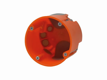 UNITEC Hohlwand-Schalterdose 61 mm Tiefe, rund, Kunststoff
