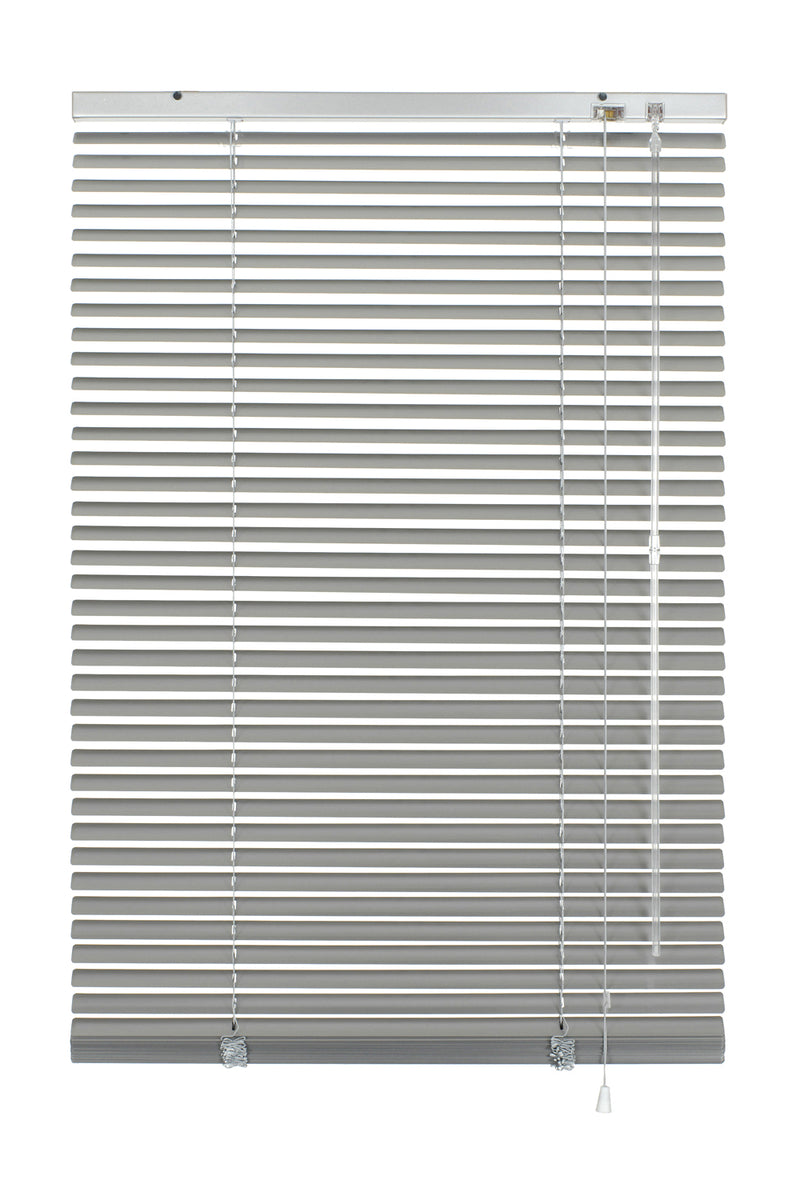 GARDINIA Jalousie Aluminium 25 mm silber, für Fenster 130x175 cm