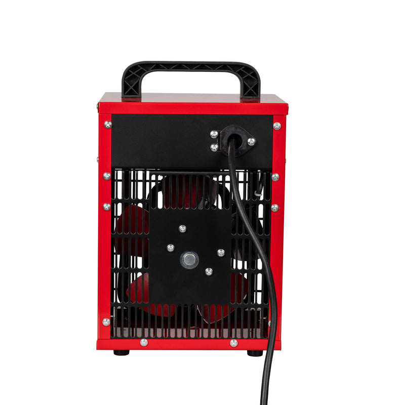 Eurom EK Fanheat 2000 Werkstattheizer rot, Heizlüfter 2000 W