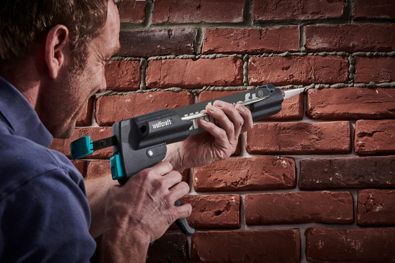 Wolfcraft Leerkartuschen 310 ml für GK-Spachtel, 3 Stück (Zubehör)