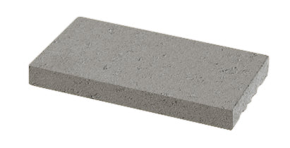 WESERWABEN Mauerabdeckplatte Satteldach anthrazit, glatt 49x25 cm