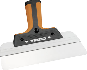 Ciret Fassadenspachtel aus Edelstahl, abgerundet 250 mm mit 3K-Griff