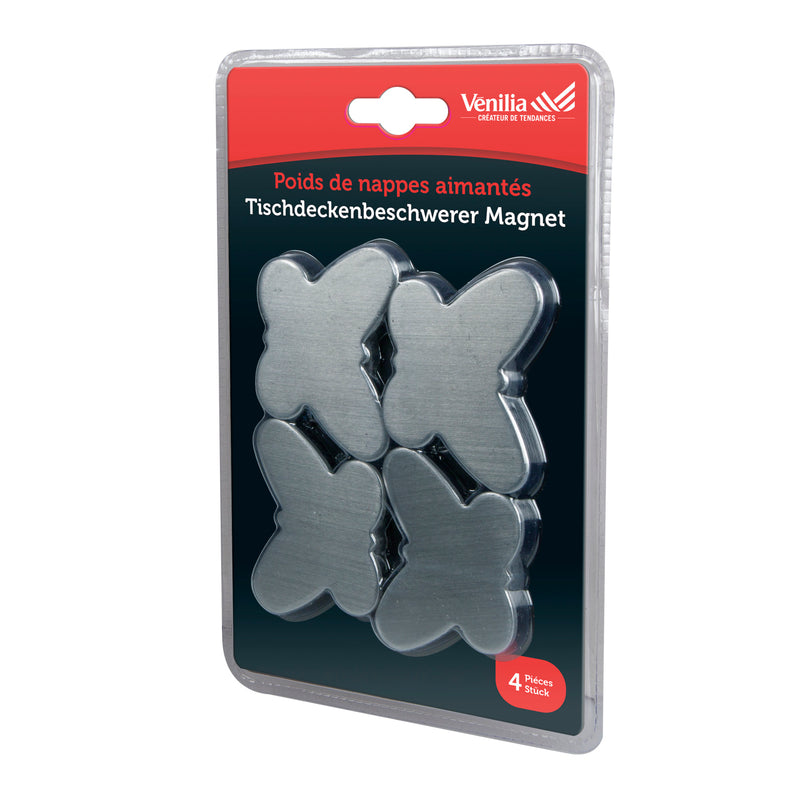 WINDHAGER Tischtuchbeschwerer Magnet Schmetterling, 8 Stück