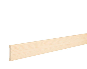 Osmo Deckleiste Kiefer astrein massiv, roh 9 x 47 x 2400 mm