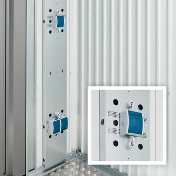 Biohort Elektro-Montagepaneel für Europa, Geräteschrank