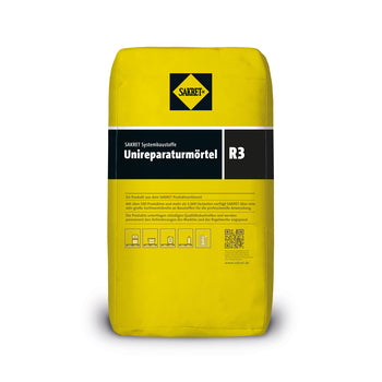 SAKRET Unireparaturmörtel R3, zementärer Reparaturmörtel 12 kg