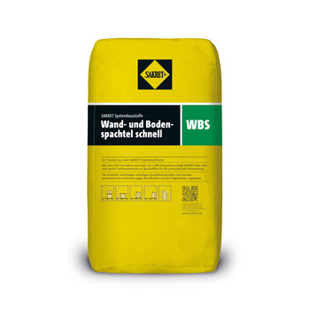 SAKRET WBS egalight Wand- und Bodenspachtel 25 kg, Flächenspachtel