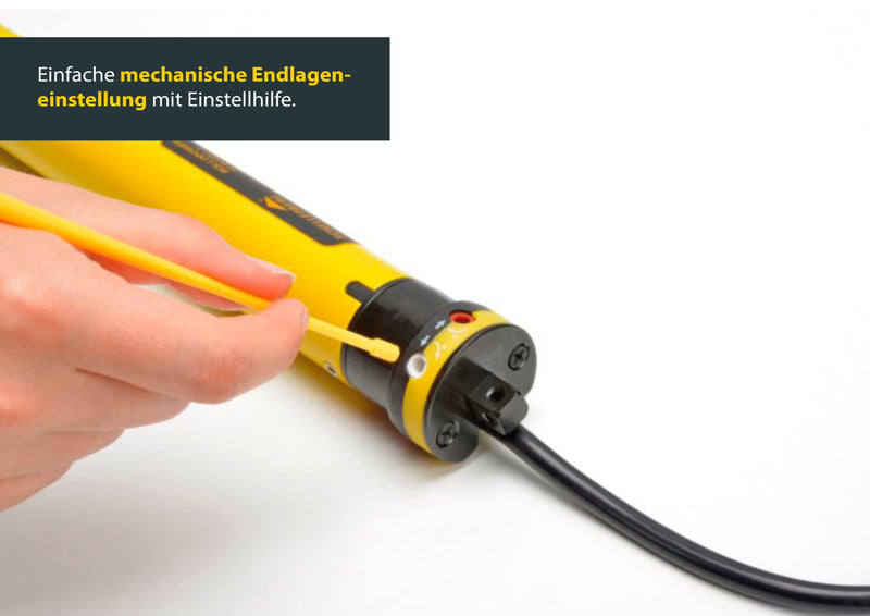 Schellenberg MINI Rohrmotor Action 3 Nm für Rollläden