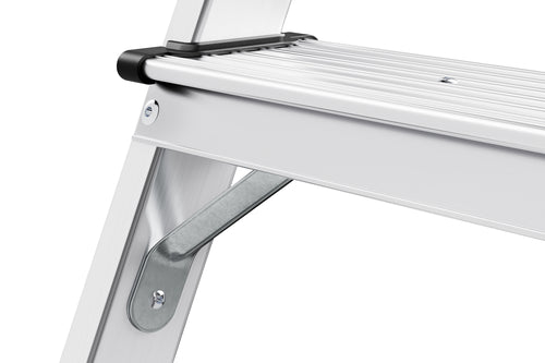 Hailo Alu-Doppelstufenleiter D60, 2x5 Stufen