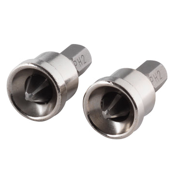 Wolfcraft Bits Solid Innenausbau 2, Bit-Set 2-teilig
