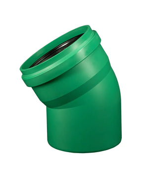 Ostendorf KG 2000 Bogen PP-MD maigrün 30° DN/OD 315, DIN EN 14758