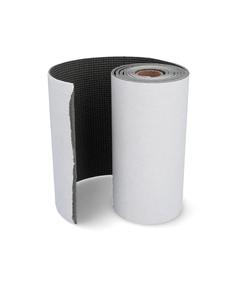 Cartrend Türkantenschutz Rolle, Kantenschutz in Schwarz/Grau 20x200 cm