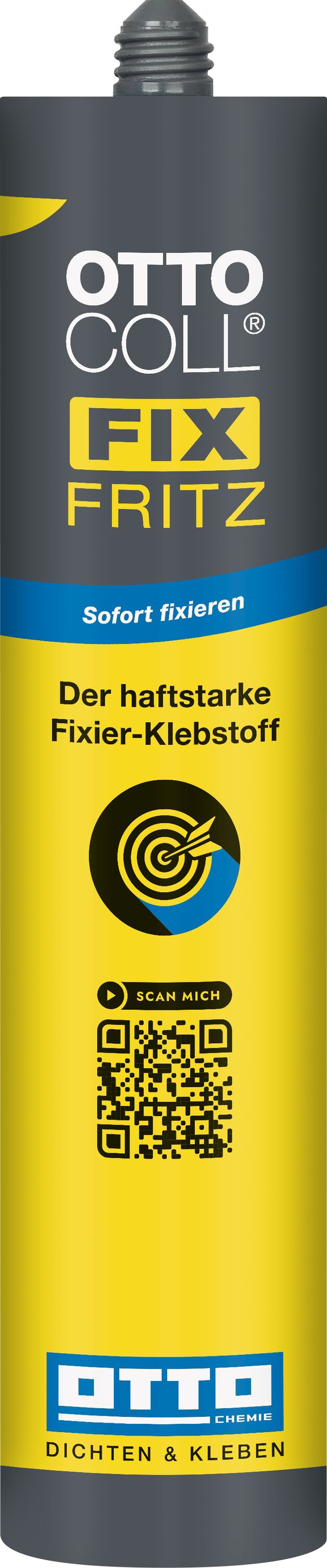 OTTO CHEMIE OTTCOOLL FIXFRITZ C01 weiß Acrylat-Klebstoff 310 ml Kartusche