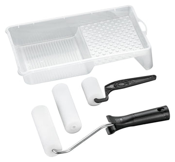 Color-Expert Schaumwalzen Lackier-Set, 6-teilig (Farbwalzen)