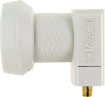 CONNECT Single LNB Digital 40 mm Sun Protect, hellgrau