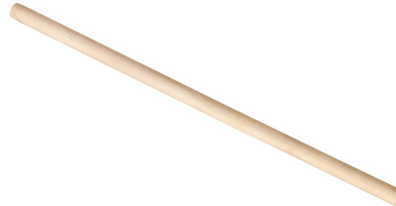 Peggy Perfect Besenstiel aus Buche oder Kiefer, 130 cm Länge, 24 mm Durchmesser