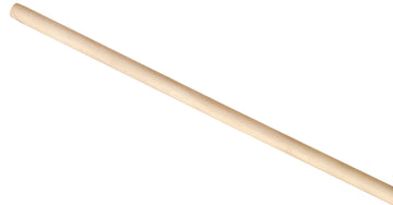 Peggy Perfect Besenstiel aus Buche oder Kiefer, 130 cm Länge, 24 mm Durchmesser