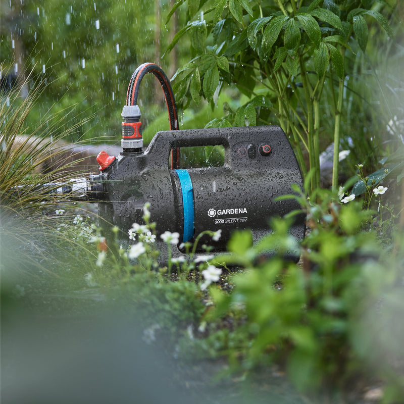 GARDENA Akku-Gartenpumpe 3000 Silent 18V solo P4A