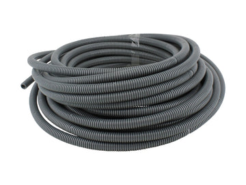 UNITEC Flexrohr EN16 aus PVC, dunkelgrau, für Innen & Außen