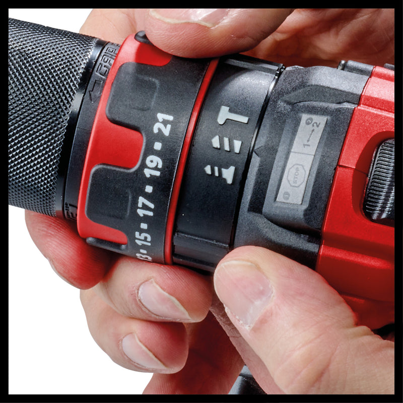 Einhell TE-CD 18/44 Li-i Akku-Schlagbohrschrauber, 18 V, mit 2,5 Ah Akku