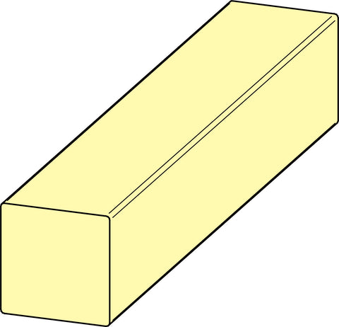 ante Kantholzpfosten Kreuzholz 9x9x400 cm geriffelt, gehobelt, KDI-grün TP45