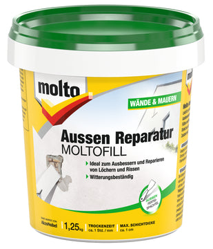 Moltofill Fertigspachtel außen, weiß
