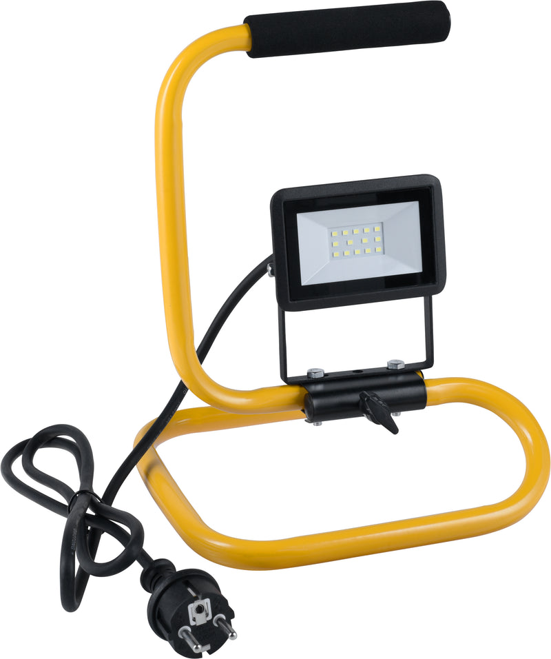 CONMETALL LED-Strahler mit Standfuß, schwarz/gelb, 10 W