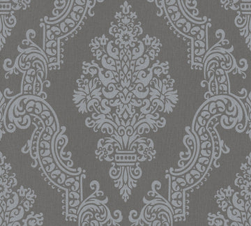 A.S. Création Vliestapete Elegance 2 mit Ornament, grau