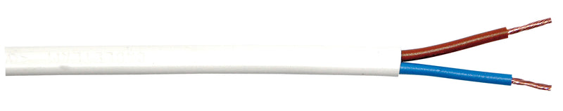 KABELEXPRESS H03 VVH2-F Flexible Leitung 2x0,75 mm², weiß, 100 m