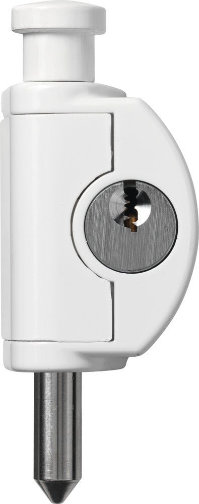 ABUS Fensterschloss FTR42 W CL/DFNLI für Schiebefenster, weiß
