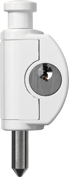 ABUS Fensterschloss FTR42 W CL/DFNLI für Schiebefenster, weiß