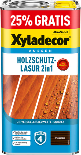 Xyladecor LH Holzschutzlasur 2in1, 5 l Gebinde