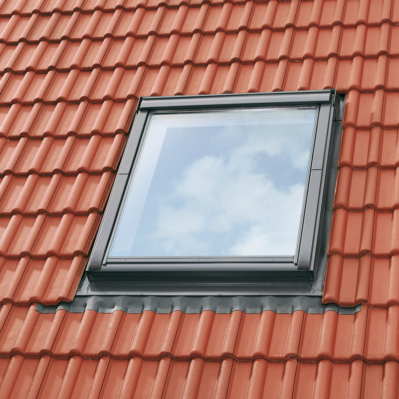 VELUX EDW Anschlussset Ziegel/H Eindeckrahmen, grau
