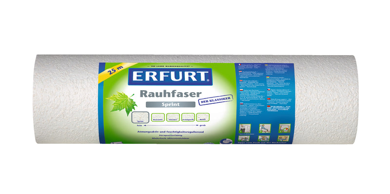 Erfurt Rauhfaser Sprint, weiß, 53 cm x 20 m