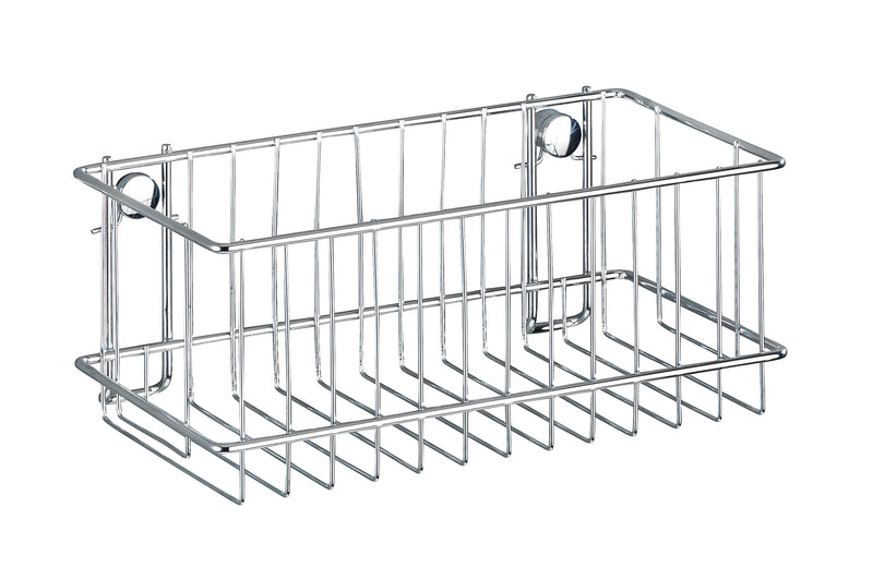 WENKO Classic Wandablage groß verchromt, 240x140 mm (B/T)