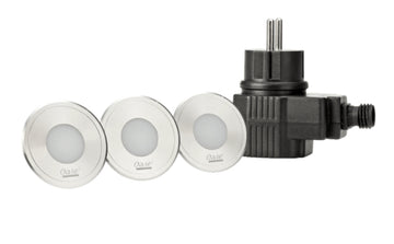 OASE LUNAQUA Terra LED Set 3 – LED-Set für Beleuchtung