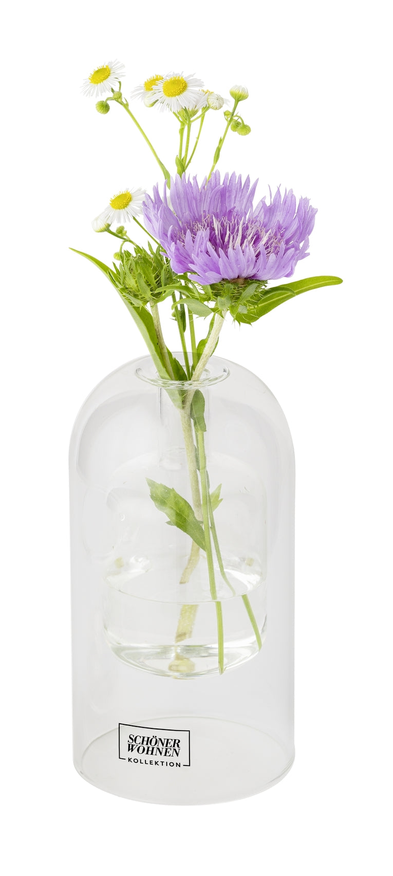 Schöner Wohnen Raumduft Cotton im Diffuser-Glas, blau, Ø 7,5 cm, 14 cm
