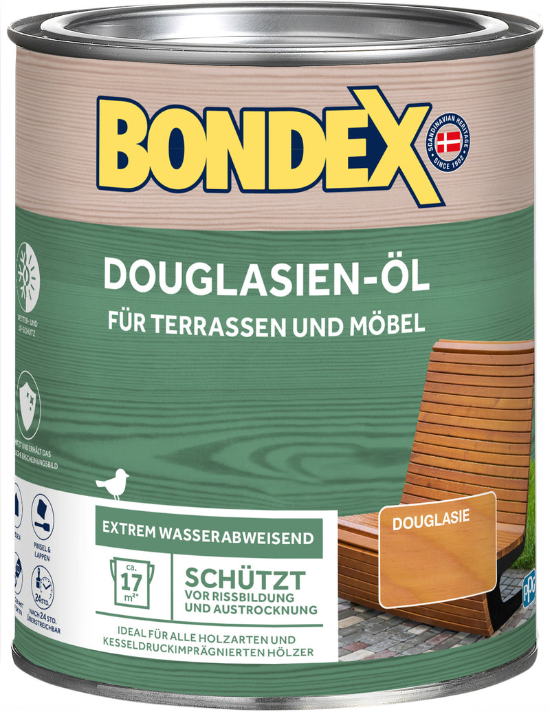 Bondex Öl 0,75 l – Holzschutzöl für Bangkirai, matt (Innen)