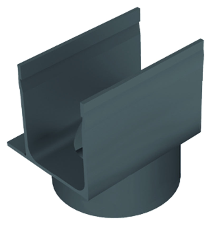 ACO Slimline Verbinder mit Auslass unten DN 110, außermittig