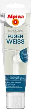 Alpina Bad & Küche Fugenweiß Schwammtube weiß, 0,1 l