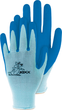 TRIUSO Kinderstrickhandschuhe Nylon, mit Latexbeschichtung (Größe)