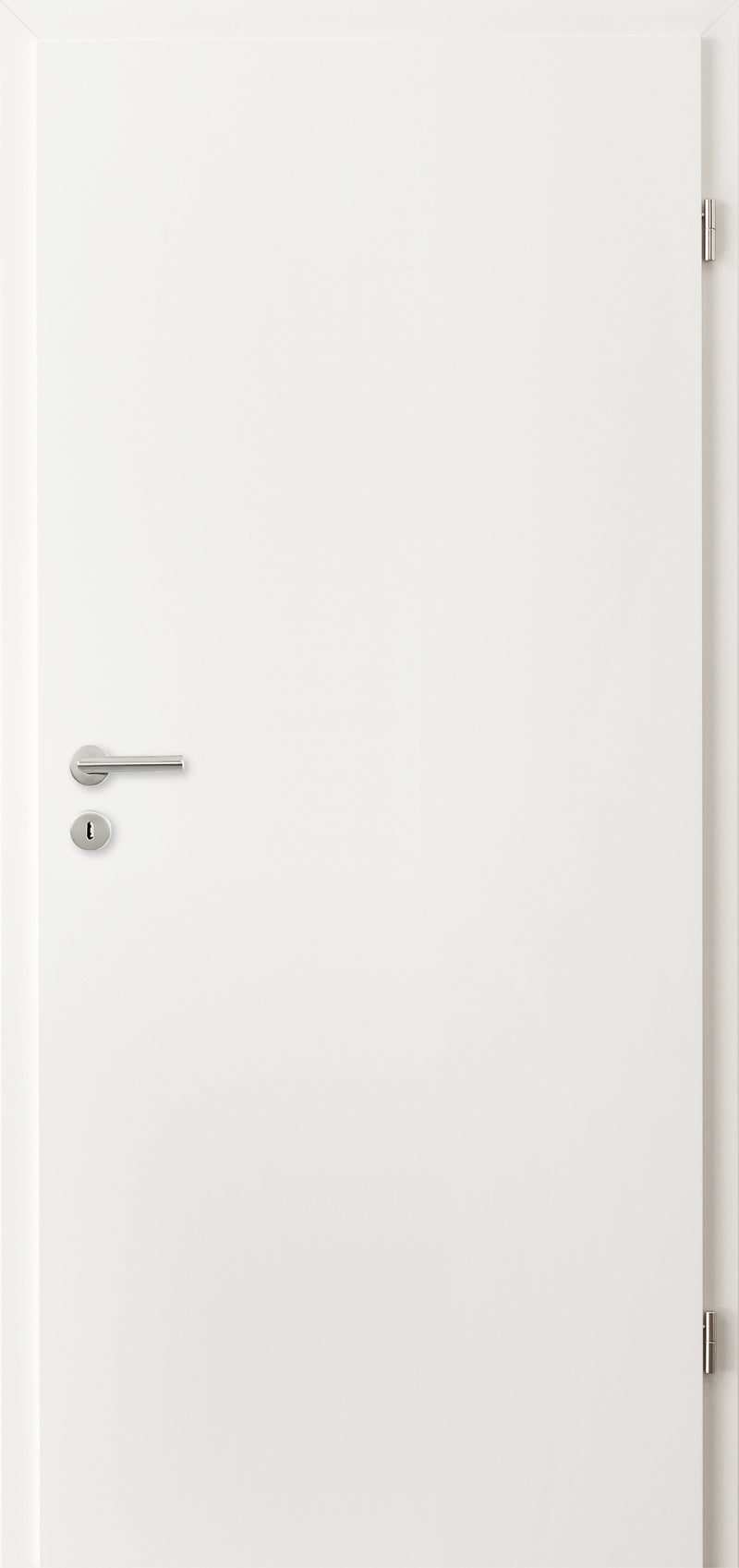 Herholz Vertrieb Decora Haustür SST1-1 Brillant-Weiß, 860 x 1985 mm