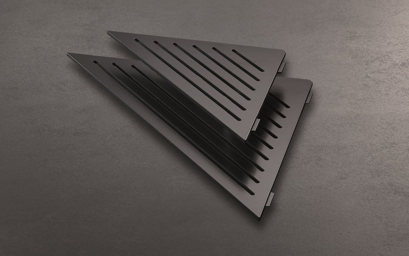 PROLINE Proshelf Basic Aluminium, matt schwarz pulverbeschichtet – 290 x 205 mm