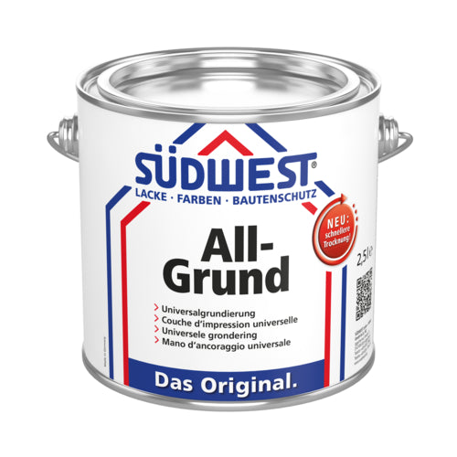 SÜDWEST All-Grund 9105 schwarz Haftgrund (2,5 l)