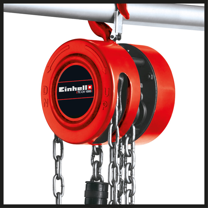 Einhell Kettenflaschenzug TC-CH 1000 mit Traglast bis 1.000 kg