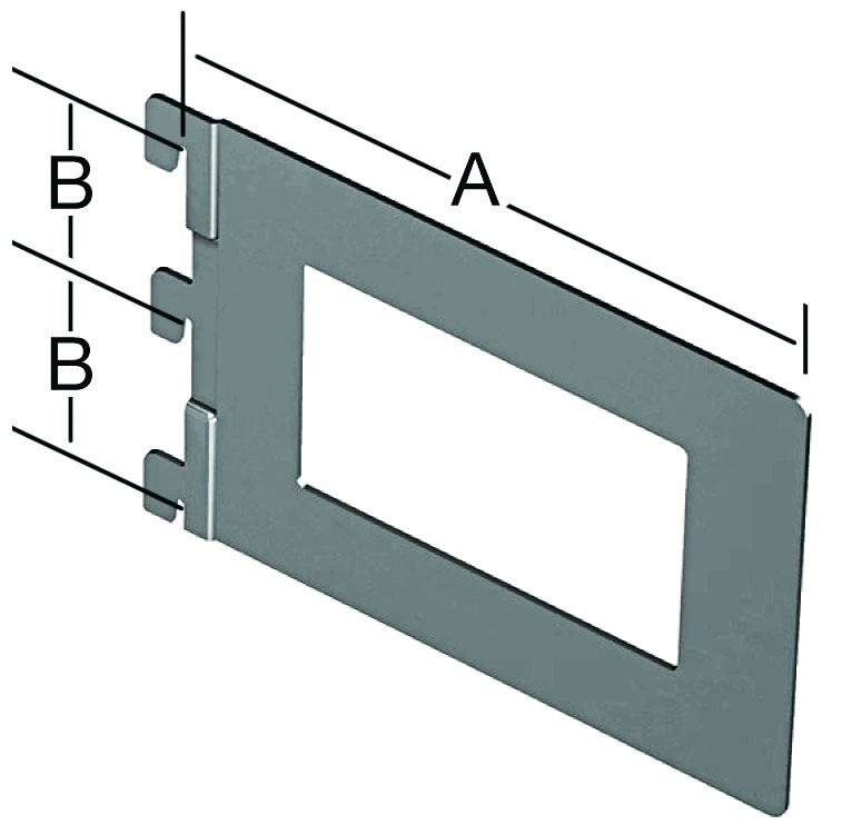VORMANN Bücherbügel, Regalsysteme Zubehör 142x50 mm
