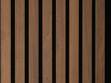Moderna Akustikpaneel Nussbaum 2600x330x20 mm, MDF foliert