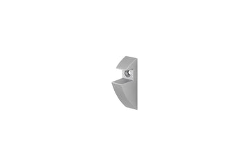 Dolle Regalhalter Poly-Clip silber, Nr. (KRT=10)