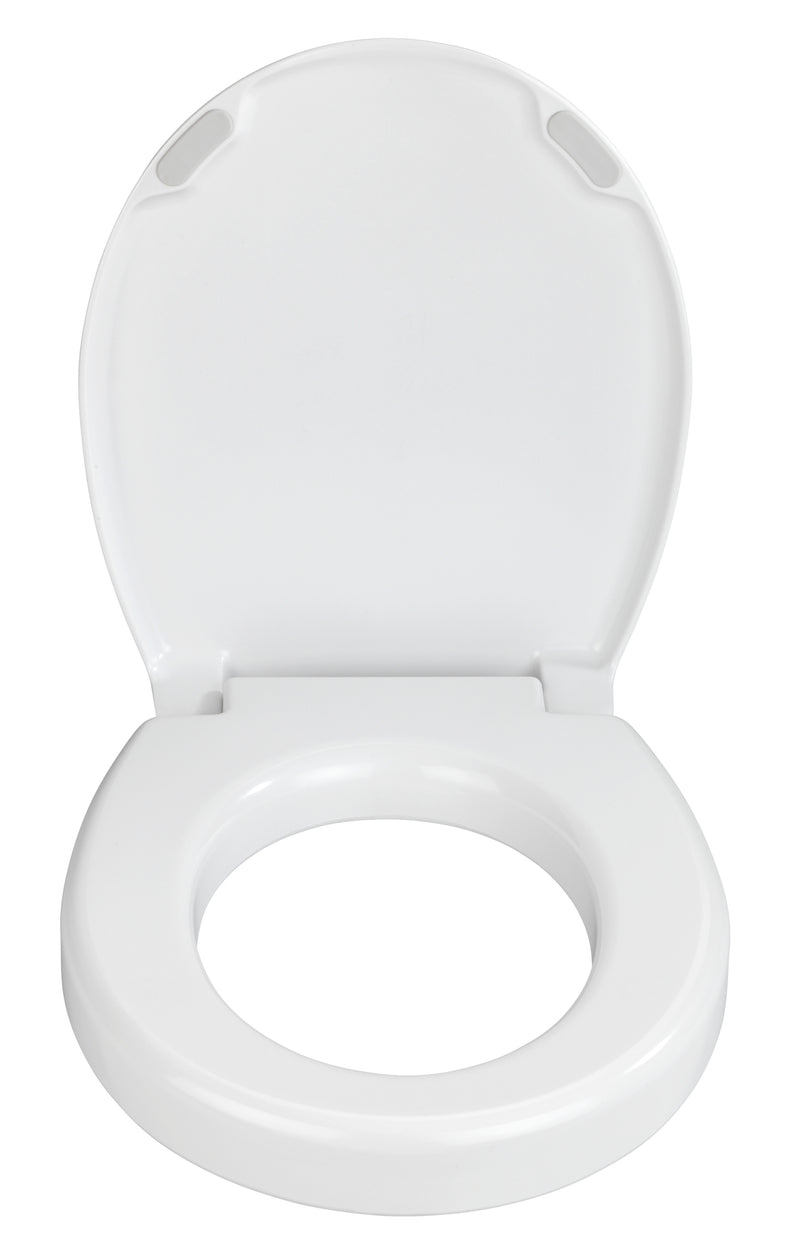 WENKO WC-Sitz Secura Comfort in Weiß aus Duroplast, Easy-Close